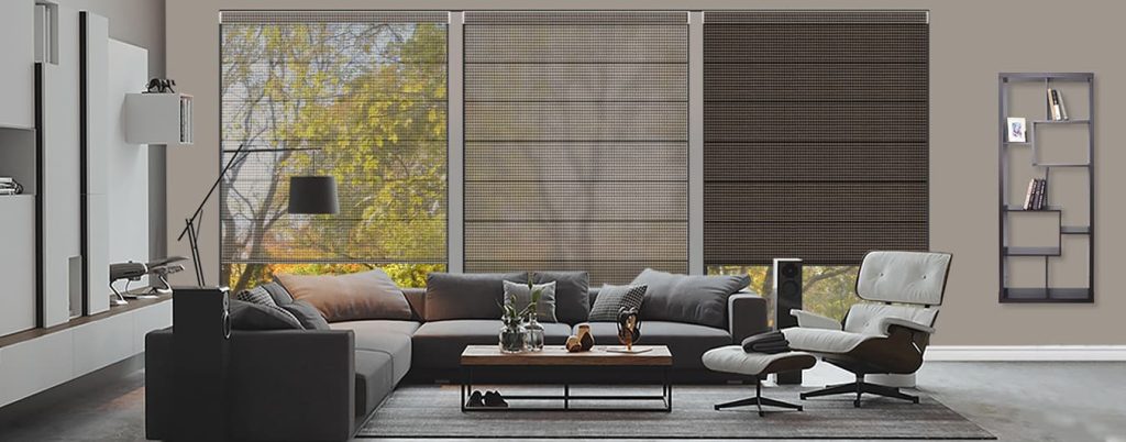 Modern Roman Blinds