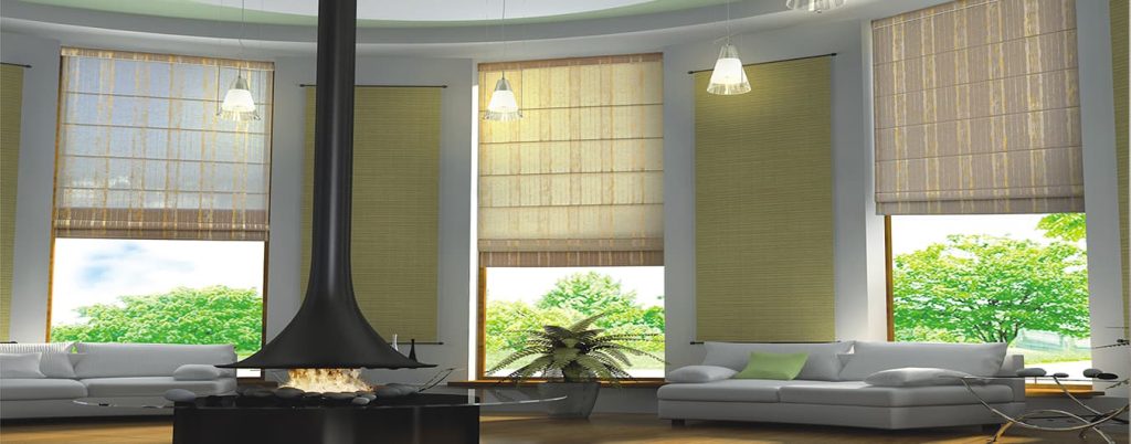 Modern Roman Blinds